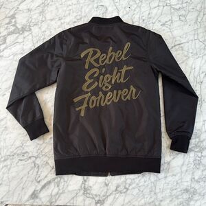 REBEL 8 FOREVER BOMBER JACKET BLACK Men’s XS